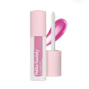 NIB POLITE SOCIETY B.I.G. Mouth Lip Plumping Oil Lip Gloss GOSSIP GIRL